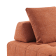 MODE Rubik 1-Seater Lounger Sofa, Burnt Orange