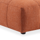 MODE Rubik 1-Seater Lounger Sofa, Burnt Orange