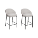 MODE Emia Bar Stools, 65cm, Set of 2