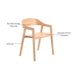 MODE Bowa Dining Chairs, Set of 2