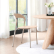 MODE Elara Dining Chairs, Light Brown & Natural, Set of 2