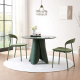 MODE Elara Dining Chairs, Green, Set of 2