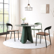MODE Elara Dining Chairs, Green, Set of 2