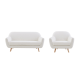 MODE Milo 2PCS Sofa Set, Loveseat + 1-Seater