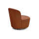 MODE Domi Swivel Chair, Burnt Orange