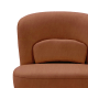 MODE Domi Swivel Chair, Burnt Orange