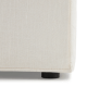 MODE Crepes 3.5-Seater Linen Sofa, Off-White