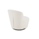 MODE Domi Swivel Chair, Pearly White