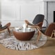 MODE Danish Shell Chair, Oak Black