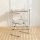 MODE Larkin Acrylic Folding Dining Chair, Transparent