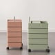 MODE Rosa Rotatable Trolley Cart, Pink