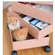 MODE Rosa Rotatable Trolley Cart, Pink
