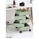 MODE Rosa Rotatable Trolley Cart, Green