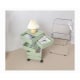 MODE Rosa Rotatable Trolley Cart, Green