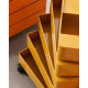 MODE Rosa Rotatable Trolley Cart, Yellow