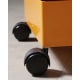 MODE Rosa Rotatable Trolley Cart, Yellow
