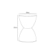 Philippe Starck Prince Stool Replica, White