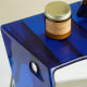 Alberto Meda Fording Side Table Replica, Blue