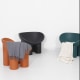 Faye Toogood Roly Poly Chair Replica, Black