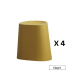 MODE Boulder Stool, Ginger, Set of 4