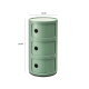 Anna Ferrieri Componibili 3 Tier Storage Unit Replica, 32x58CM, Vintage Green