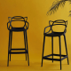 Velo Stackable Stool Replica, Black