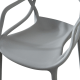 Velo Stackable Dining Chair Replica, Set of 2