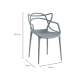 Velo Stackable Dining Chair Replica, Set of 2