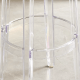 Philippe Starck Charles Ghost Bar Stool Replica 65cm, Set of 2