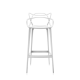 Velo Stackable Stool Replica, White