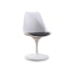 Eero Saarinen Tulip Chair Replica, Black & White