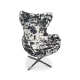 Arne Jacobsen Egg Cowhide Chair Replica