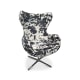 Replica Egg Cowhide Chair