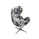 Arne Jacobsen Egg Cowhide Chair Replica