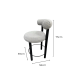 Circulo CS2 Chair, Light Grey