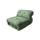 Tobia Scarpa Soriana Lounge Chair Replica, 1-Seater, Green