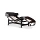 Le Corbusier LC4 Chaise Lounge Replica, Cowhide Leather