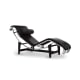 Le Corbusier LC4 Chaise Lounge Replica, Genuine Leather