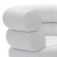 Eileen Gray Bibendum Chair Replica, White