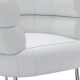 Eileen Gray Bibendum Chair Replica, White