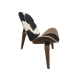 Hans Wegner Shell Chair CH07 Replica, Cowhide