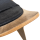 Hans Wegner Shell Chair CH07 Replica, Cowhide
