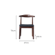 Hans Wegner Elbow Dining Chair CH20 Replica, Walnut, Set of 2