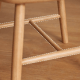 TON Ironica Dining Chair Replica, Natural, Set of 2