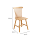 TON Ironica Dining Chair Replica, Natural, Set of 2