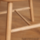 TON Ironica Dining Chair Replica, White, Set of 2