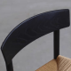 Borge Mogensen Shaker Chair J39 Replica, Black, Set of 2
