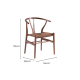 Hans Wegner Wishbone Dining Chair CH24 Replica, Walnut, Set of 2