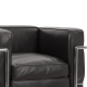 Le Corbusier LC2 Sofa Replica, 1-Seater