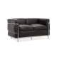 Le Corbusier LC2 Sofa Replica, 2-Seater